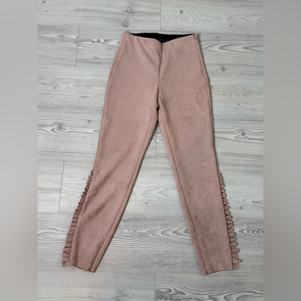 ZARA Pink Leggings High-Waisted Comfort